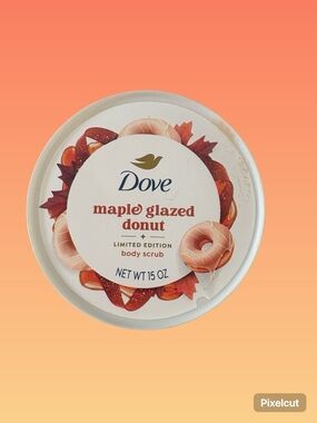 Dove Maple Glazed Donut Limited Edition Body Scrub - Maple Pink